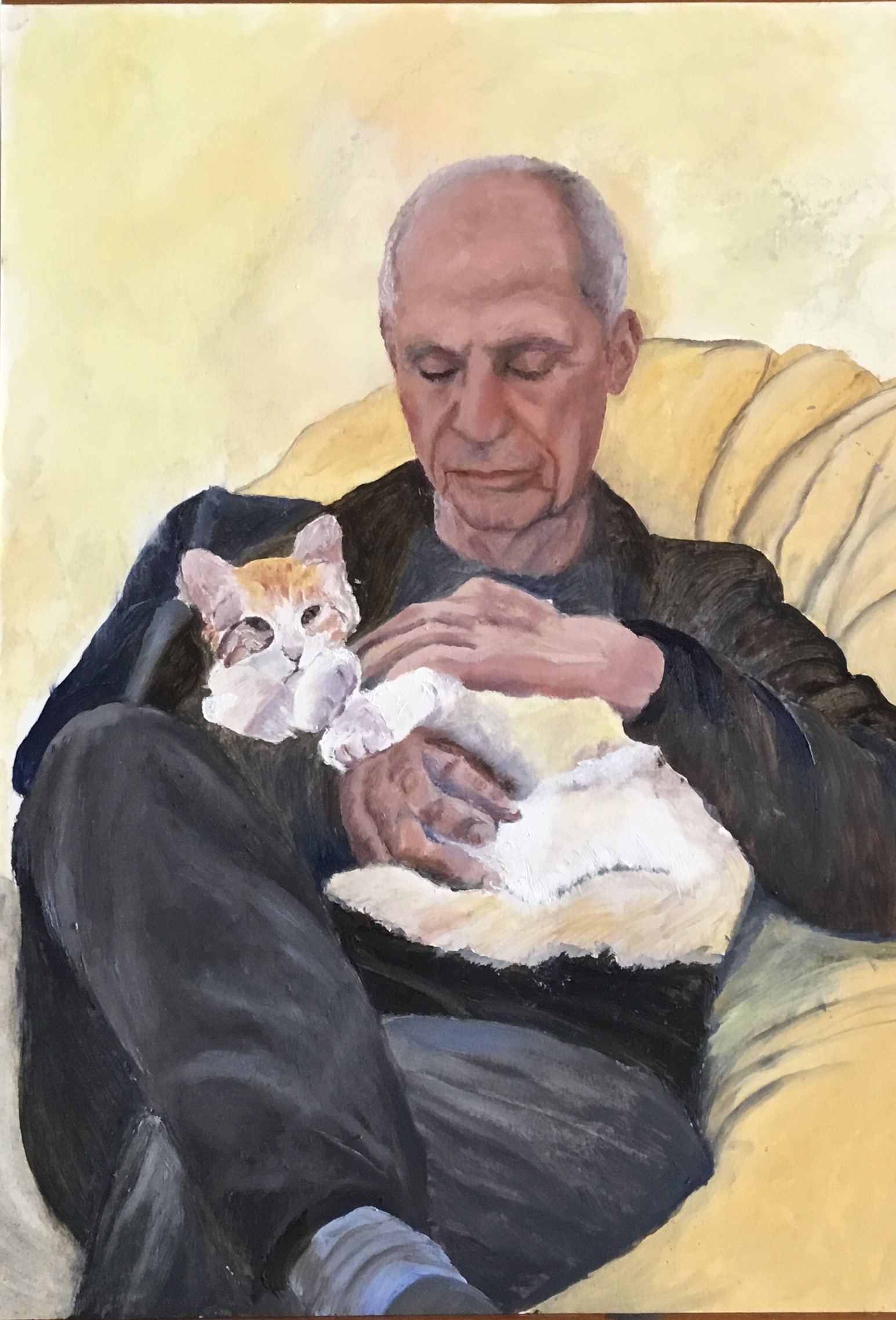 silviu, 40 × 30 cm, 2025