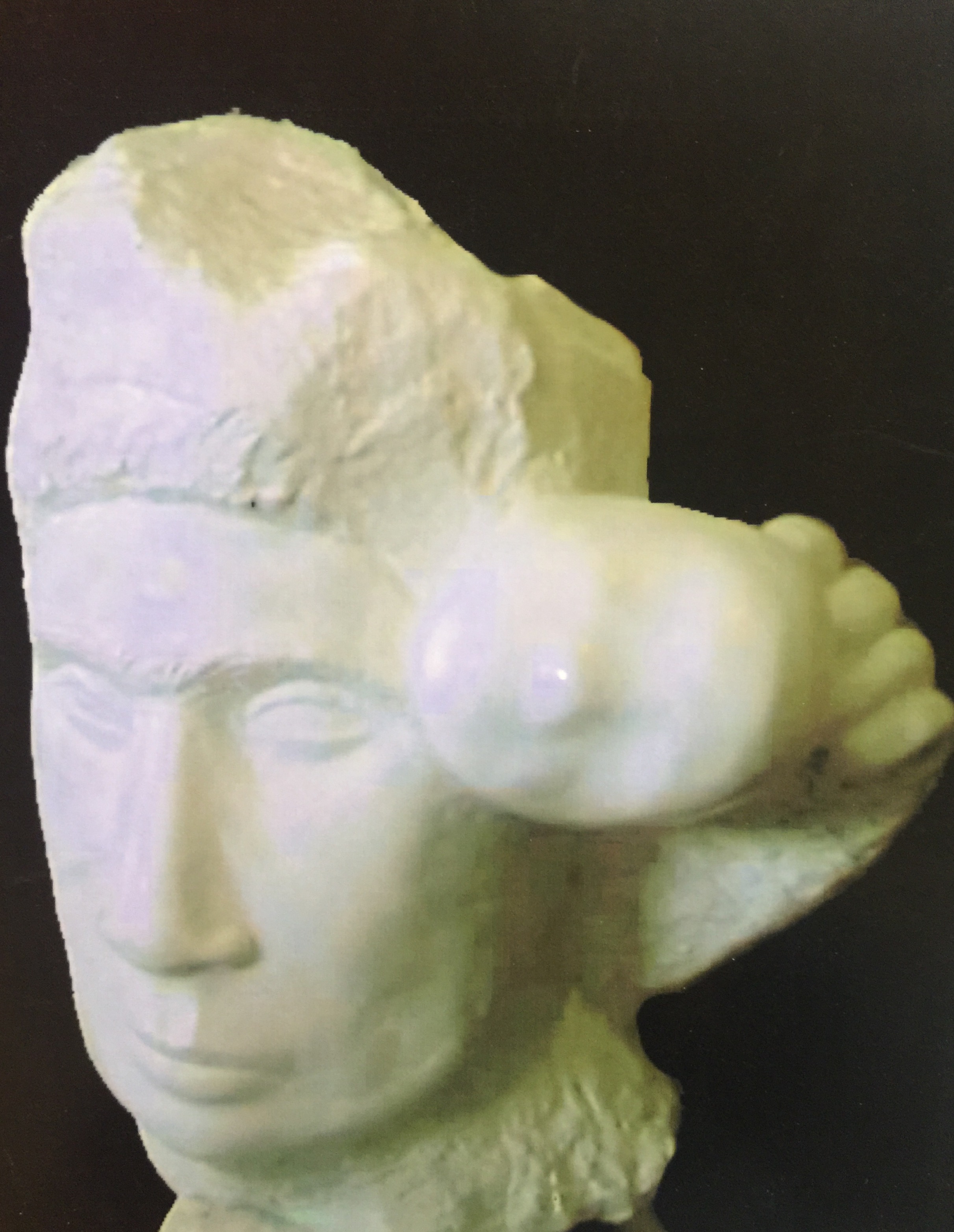 Child on head, 2000