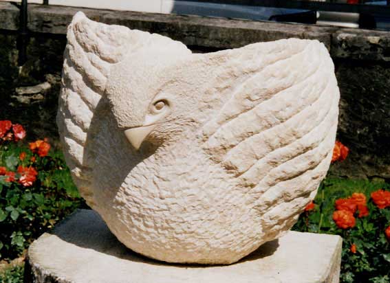 Stone sculpture, Switzerland (2)