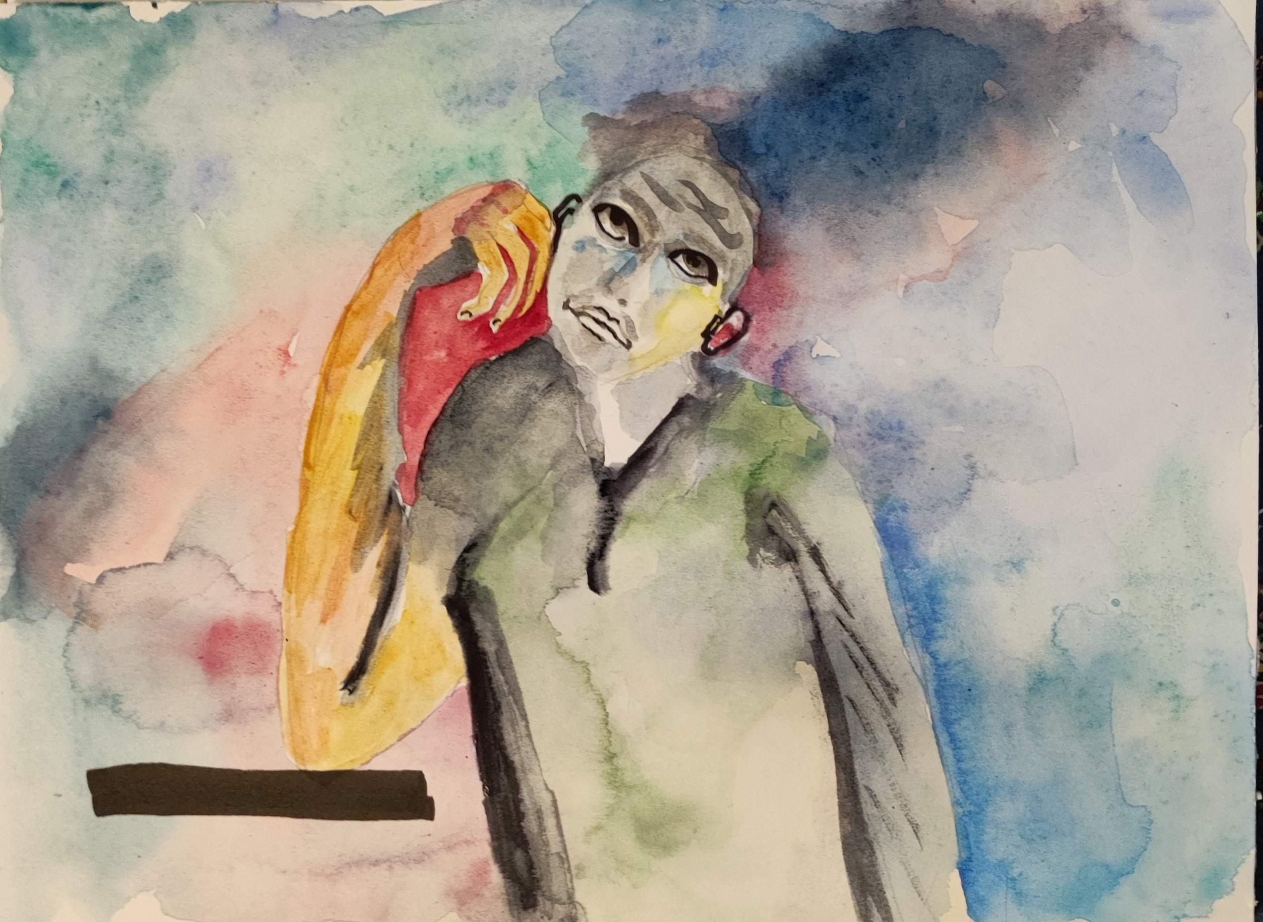 Look, 30 × 42 cm, 2022
