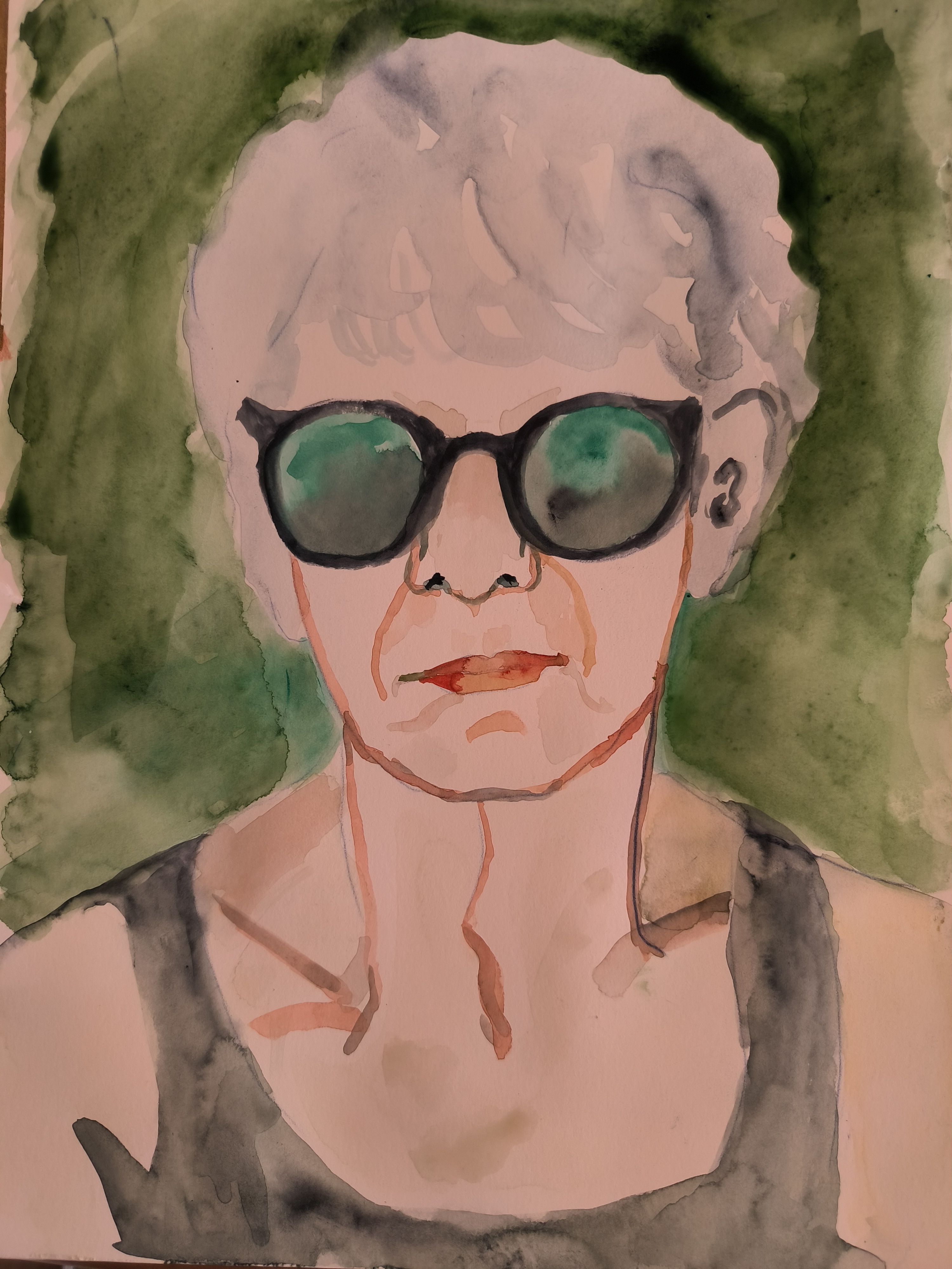 Selfie, 21 × 30 cm, 2023